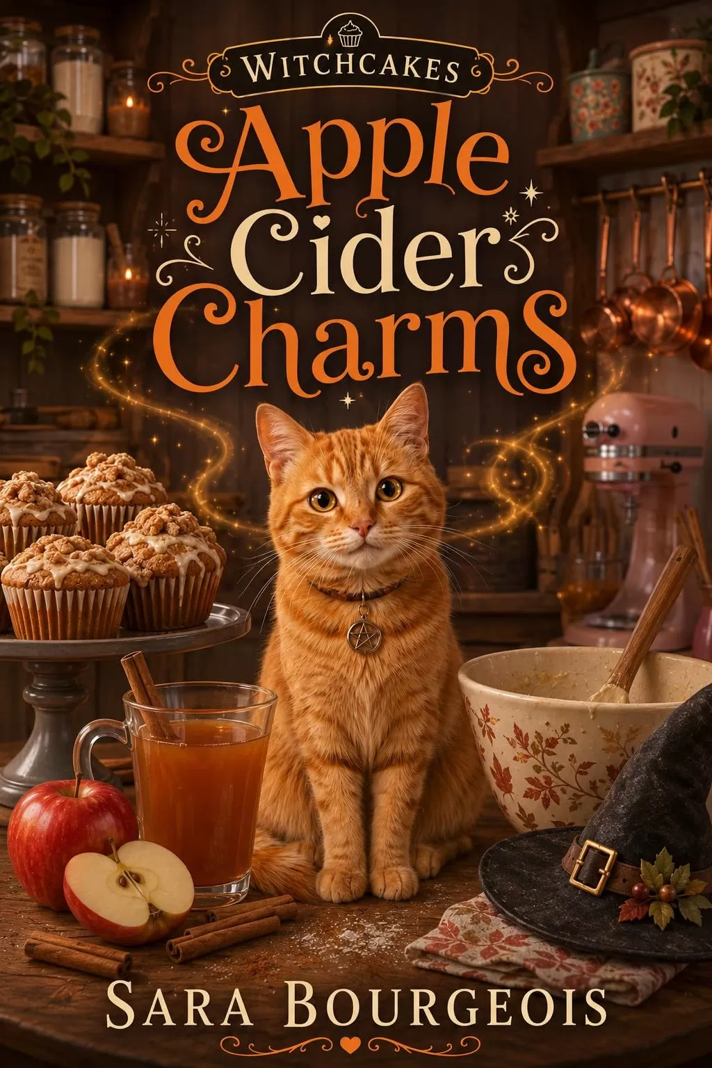 Apple Cider Charms (Witchcakes #2) by Sara Bourgeois