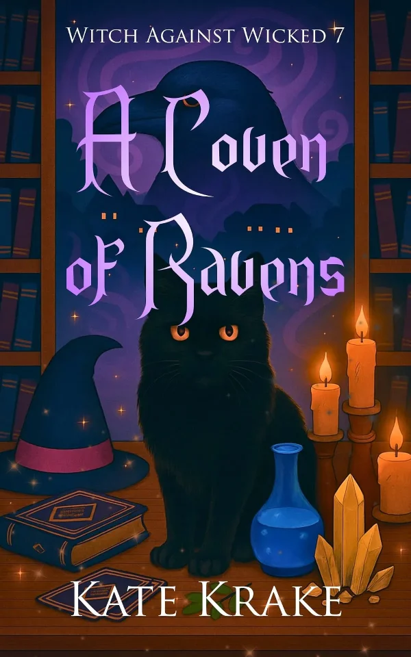 A Coven of Ravens: A Witchy Small-Town Fantasy Where Magic, Mayhem, And Destiny Collide In A Thrilling Series Conclusion (Witch Against Wicked #7) by Kate Krake