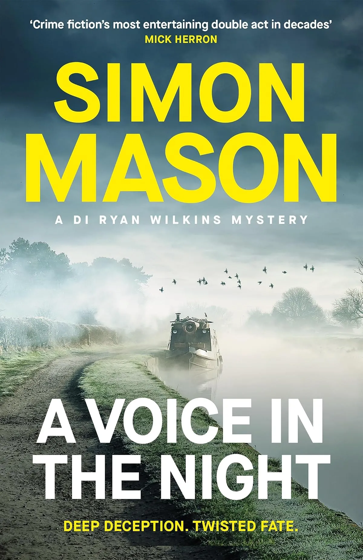 A Voice in the Night (DI Ryan Wilkins Mysteries #4) by Simon Mason