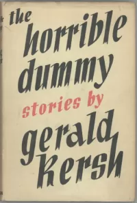 The Horrible Dummy and Other Stories