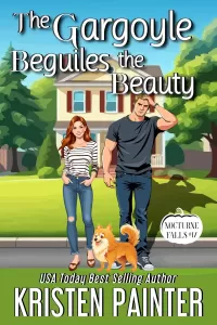 The Gargoyle Beguiles The Beauty: A Light Funny Paranormal Romance (Nocturne Falls #17)
