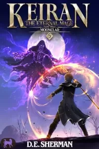 Moonclad: A Progression Fantasy Epic (Keiran: The Eternal Mage #5)