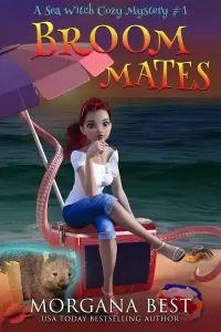 Broom Mates: Cozy Mystery Novella (Sea Witch Cozy Mysteries #1)