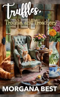 Truffles, Trouble, and Treachery: Traditional Cozy Mystery (Chocolate Shop Mysteries #3)