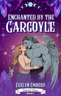 Enchanted by the Gargoyle: A cozy, spicy, monster romance (The Crescent Coven #1)