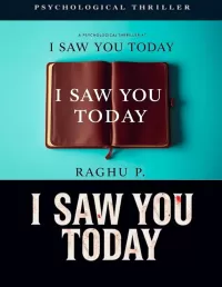 I SAW YOU TODAY: A chilling psychological thriller with jaw-dropping twists full of dark secrets, unreliable memories and a shocking twist.