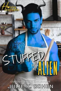 Stuffed by the Alien: Sci Fi Alien Romance (Holiday Heartmates #6)