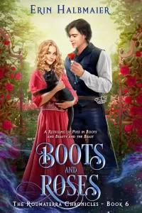 Boots and Roses: A Retelling of Puss in Boots and Beauty and the Beast (The Roumaterra Chronicles #6)