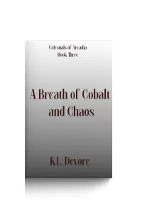 A Breath of Cobalt and Chaos (Celestials of Arcadia #3)
