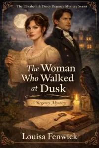 The Woman Who Walked at Dusk (Elizabeth & Darcy Regency Mystery Series #4)