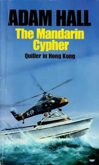 The Mandarin Cypher (Quiller #6)