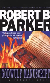 The Godwulf Manuscript (Spenser #1)