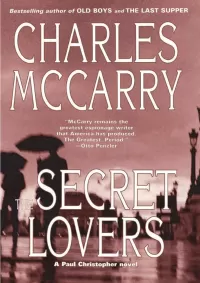 The Secret Lovers (Paul Christopher #3)