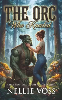 The Orc Who Kneeled: A Spicy Monster Fated Mate Romance Novella (Her Orc match)