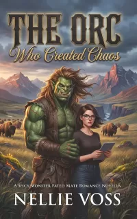 The Orc Who Created Chaos: A Spicy Monster Fated Mate Romance Novella (Her Orc match)