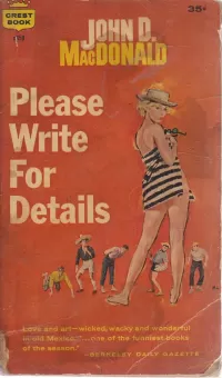 Please Write for Details