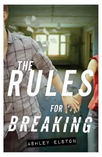 The Rules for Breaking (The Rules for Disappearing #2)