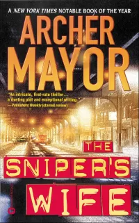 The Sniper's Wife (Joe Gunther Mysteries #13)