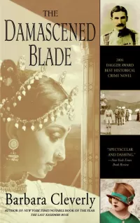 The Damascened Blade (Joe Sandilands #3)