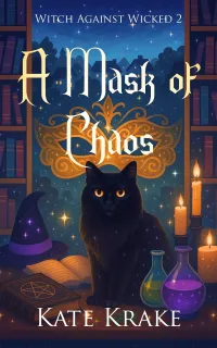 A Mask of Chaos: A Witchy Quirky Small-Town Fantasy With a Spell of Trouble (Witch Against Wicked #2)