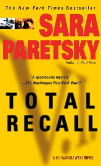 Total Recall (V.I. Warshawski #10)