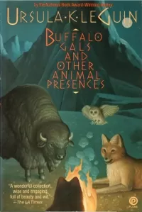 Buffalo Gals and Other Animal Presences