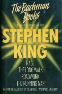 The Bachman Books